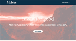 Desktop Screenshot of mobiuscapitalpartners.com